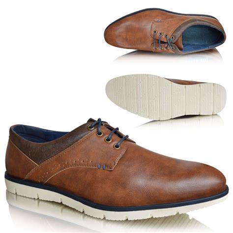 men's smart casual brown shoes.